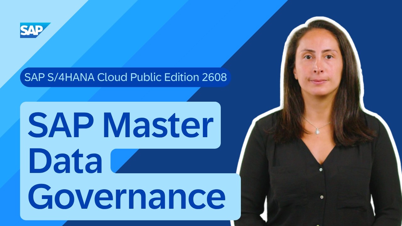 SAP Master Data Governance in SAP S/4HANA Cloud Public Edition 2608 | Release Highlights