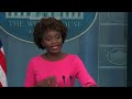 LIVE: White House briefing with Karine Jean-Pierre  - 46:11 min - News - Video