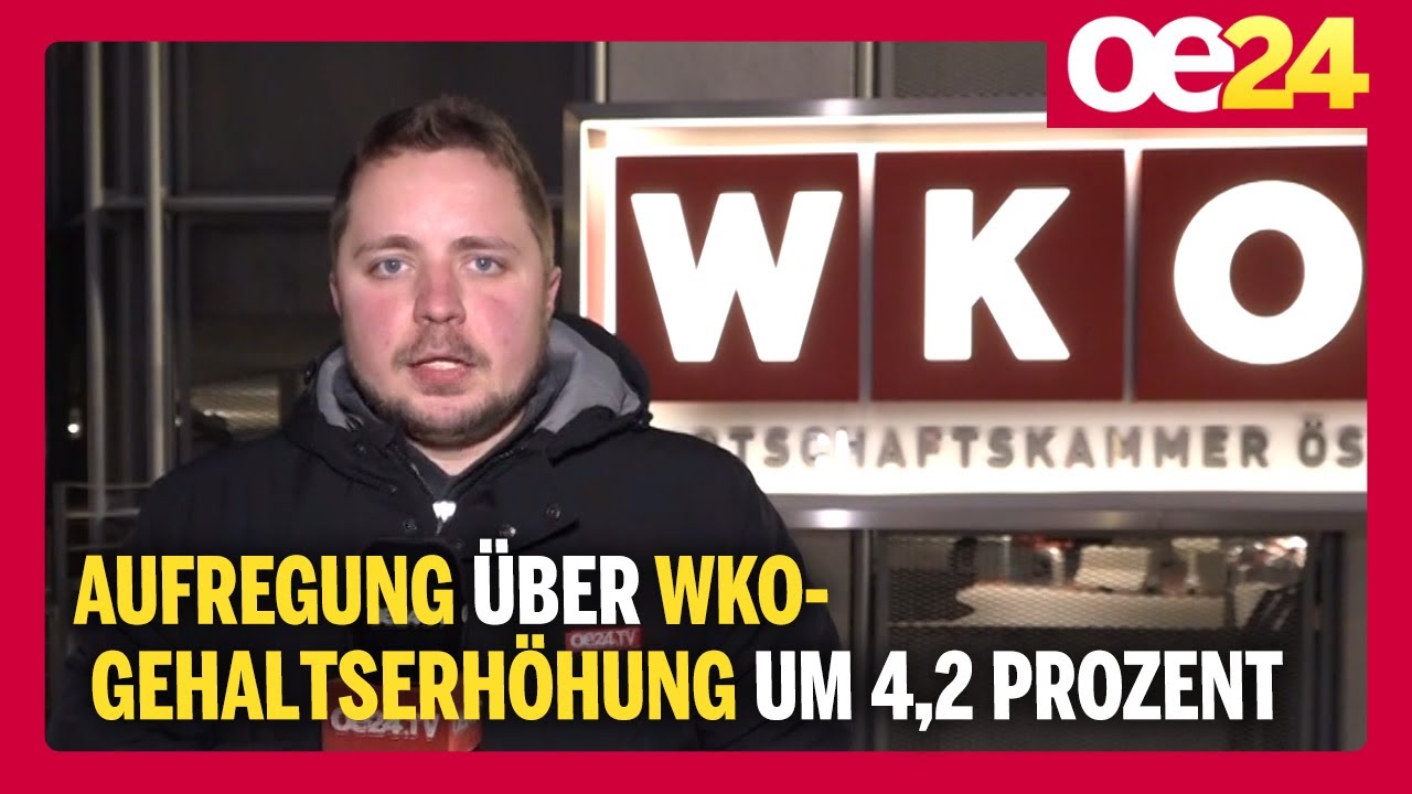 Aufregung über WKO-Gehaltserhöhung um 4,2 Prozent