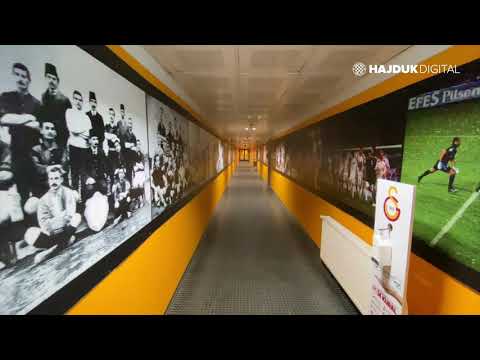 HNK Hajduk training in Istanbul (Turk Telekom Arena)