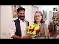 Telangana CM designate Revanth Reddy meets Sonia Gandhi, Rahul Gandhi, Mallikarjun Kharge in Delhi  - 01:15 min - News - Video