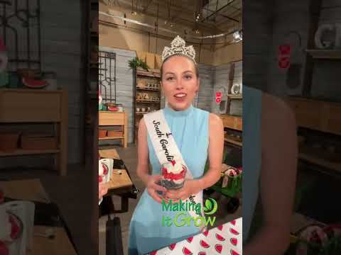 screenshot of youtube video titled Meet the 2025 South Carolina Watermelon Queen!  🍉