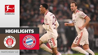 Bayern Extend Their Lead! | St. Pauli — FC Bayern München 0-1 | Highlights | MD 10 – Bundesliga