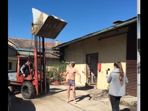 Riding ends with 500 Liter water on my head | Georgie Fechter Vlog #9