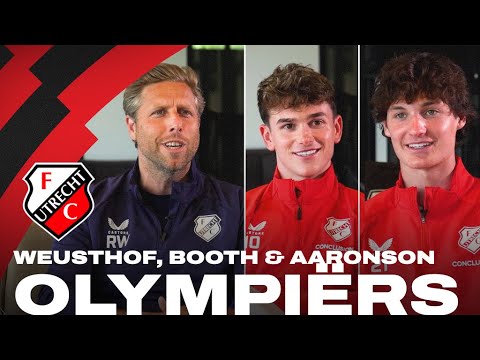 Taylor Booth, Paxten Aaronson en Roderick Weusthof over de Olympische Spelen | INTERVIEW