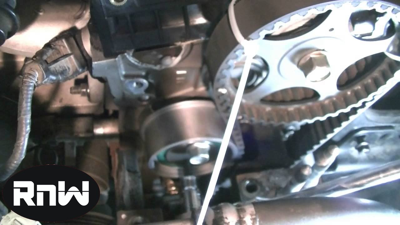 Hyundai elantra timing belt replacement part 3 youtube