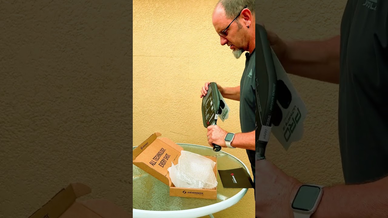 Gearbox Ultimate Hyper Pickleball Paddle Unboxing