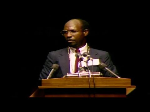 screenshot of youtube video titled Dr. Na’im Akbar, Ph.D - Nile Valley Conference, Part 1 | For The People (1985)