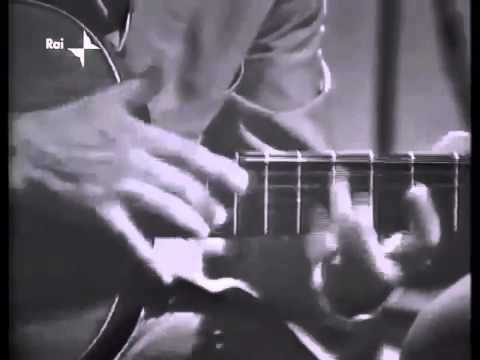 Italian Vittorio Camardese two handed tapping guitar 1965