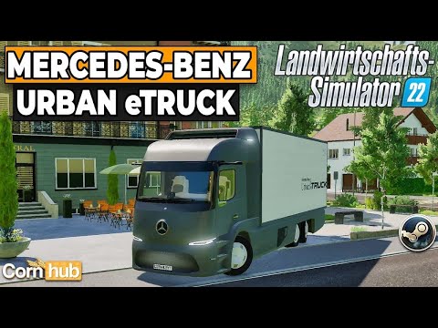 FS22 EDM Mercedes Urban E_Truck v1.0