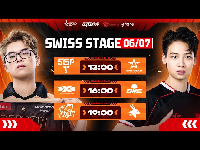 SGP vs 1S | DCG vs ONE | BAC vs EA | NHÁNH 2-2 | SWISS STAGE -  APL 2025 (NGÀY 06/07)