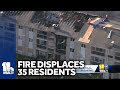 At least 18 units impacted by apartment fire