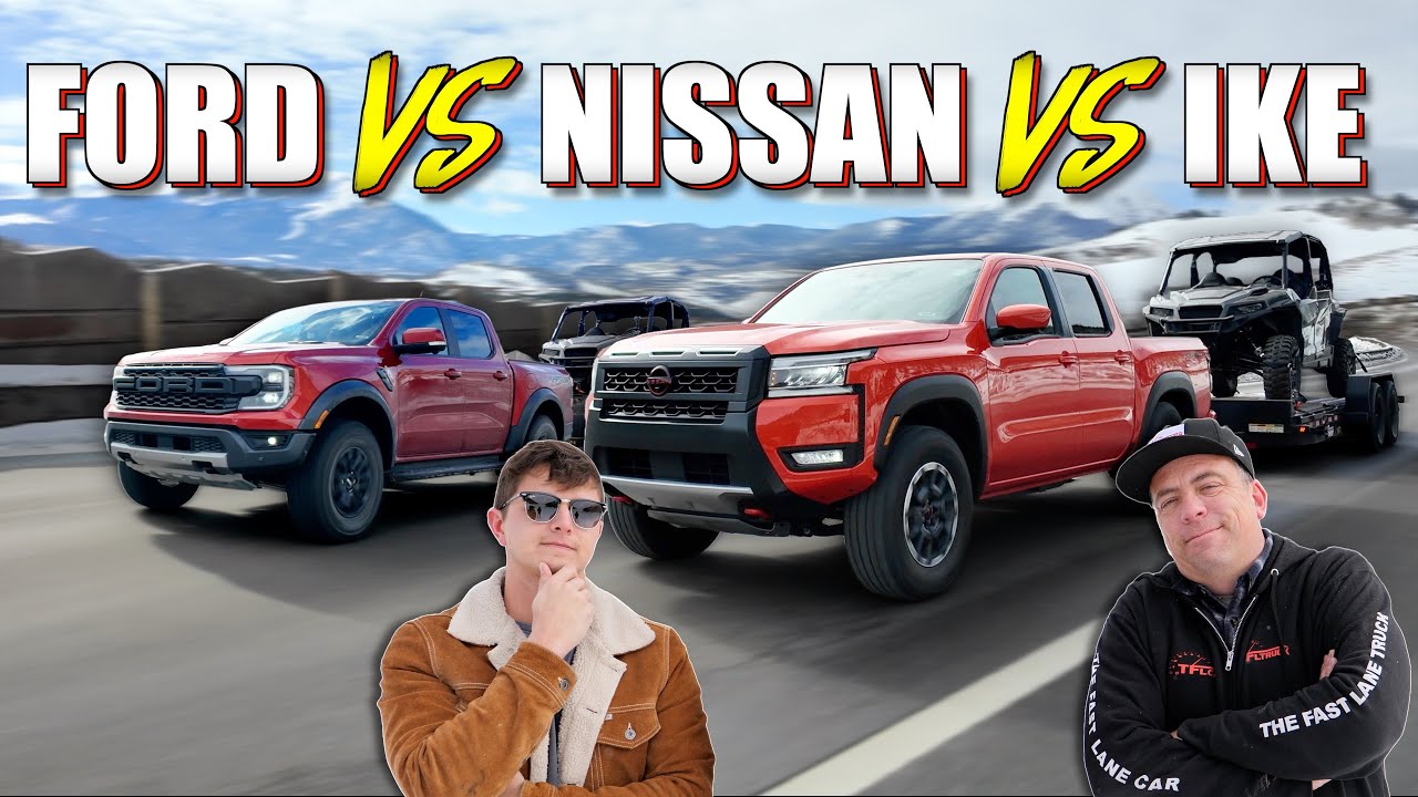 Does The New Nissan Frontier Embarrass the Ford Ranger Raptor on the World’s Toughest Towing Test?