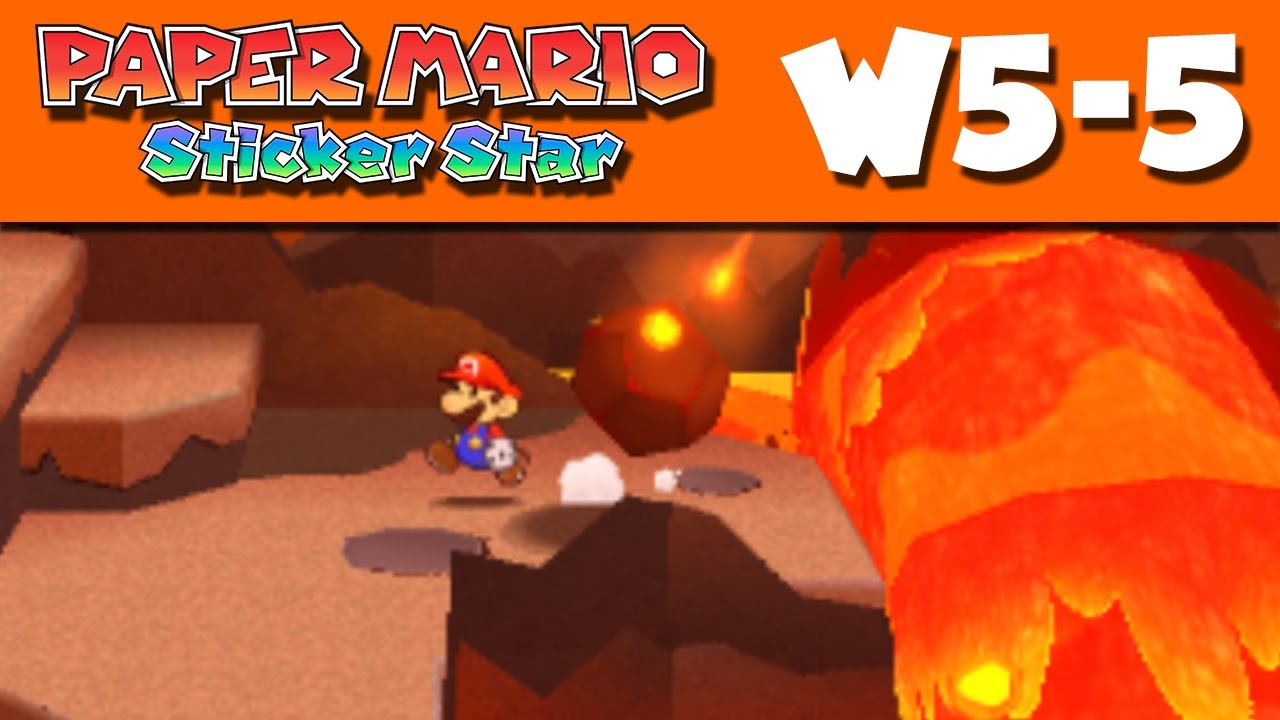 paper-mario-sticker-star-w5-5-rugged-road-nintendo-3ds-gameplay-walkthrough-youtube