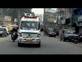 Not giving way for an ambulance can land you with a 2000 Rs fine