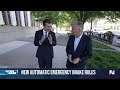 Biden Administration orders car braking upgrades to reduce pedestrian deaths  - 02:06 min - News - Video