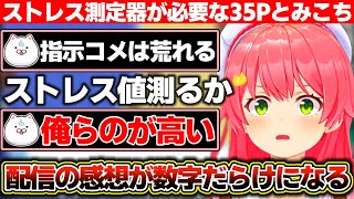 来たるホロライブ甲子園2025に向けてお互いストレスチェッカーを用意しておくべきかと盛り上がる35Pとみこち【ホロライブ/さくらみこ】