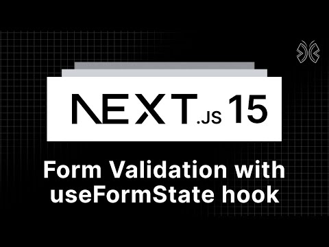 Next.js 15 Tutorial - 76 - Form Validation with useActionState