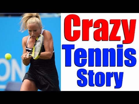 Tennis Talk - WTA Pro Shares Crazy Tennis Story