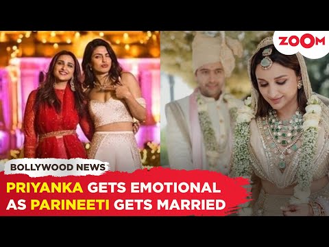 Priyanka Chopra gets EMOTIONAL as sister Parineeti Chopra gets married