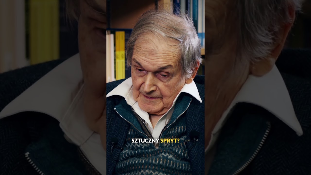 Sir Roger Penrose. AI to nie jest AI.