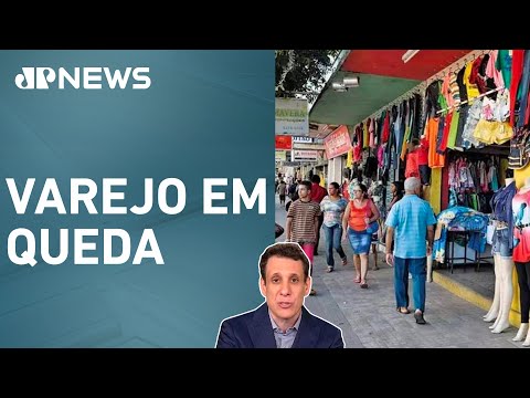 IA News: Vendas no comércio recuam 1% em junho, diz IBGE; Samy Dana analisa