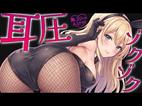 【高音圧・耳マッサージ】バニーさん耳マッサージ【ASMRシチュエーション生配信・立体音響・Japanese ASMR】