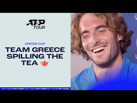 Tsitsipas and Sakkari Are Spilling The TEA 🫖