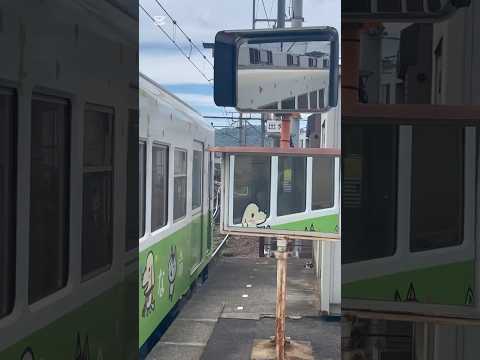 Densha in the Mirror - Train Reflexion #train #densha #japan