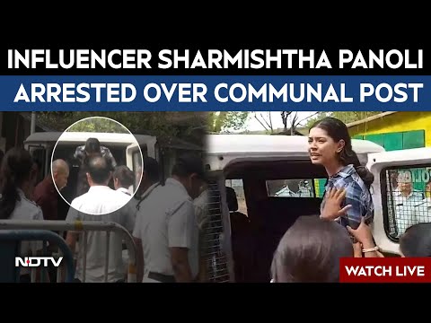 Sharmishtha Panoli | Cops Say Influencer's Arrest Over Communal Post Lawful, BJP Slams Trinamool