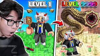 BI HUỲNH HÀNH TRÌNH BẮT SÂU CÁT 1 TRÊN 17 TRIỆU TRONG ROBLOX