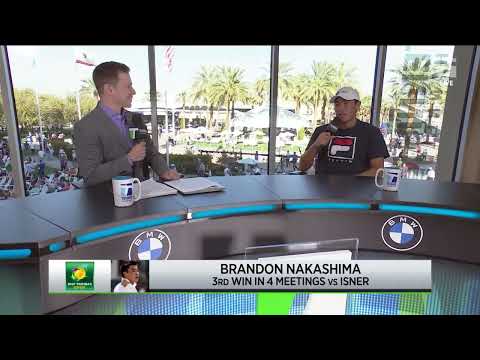 Brandon Nakashima: 'It was a super special feeling' | 2023 Indian Wells First Round Win Interview