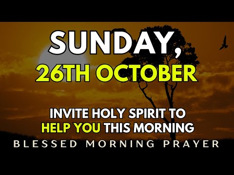 Invite the Holy Spirit to Help You This Morning | A Blessed Morning Prayer To Start Your Day 
