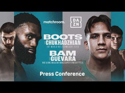 BOOTS ENNIS VS. KAREN CHUKHADZHIAN & BEM RODRIGUEZ VS. PEDRO GUEVARA PRESS CONFERENCE LIVESTREAM