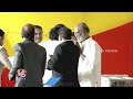 Rajinikanth and Chiranjeevi Chit Chat | AP CM Chandrababu Oath Ceremony | V6 News  - 03:02 min - News - Video
