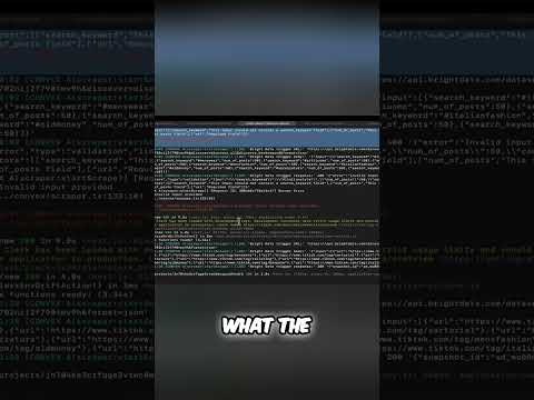 Kimi + Bright Data, Dream Combo! Scrapes TikTok FOR YOU! Insane Influencer Scout Tool #shorts