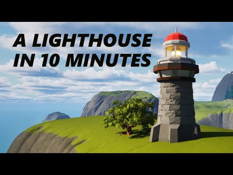 a LIGHTHOUSE in 10 Minutes & BOXING Match in the Comments!