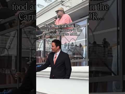 We’re sorry, Firenze, it’s YOU, not us. #bummer #firenze #carnivalcruiseline #badfood #mdr #staff