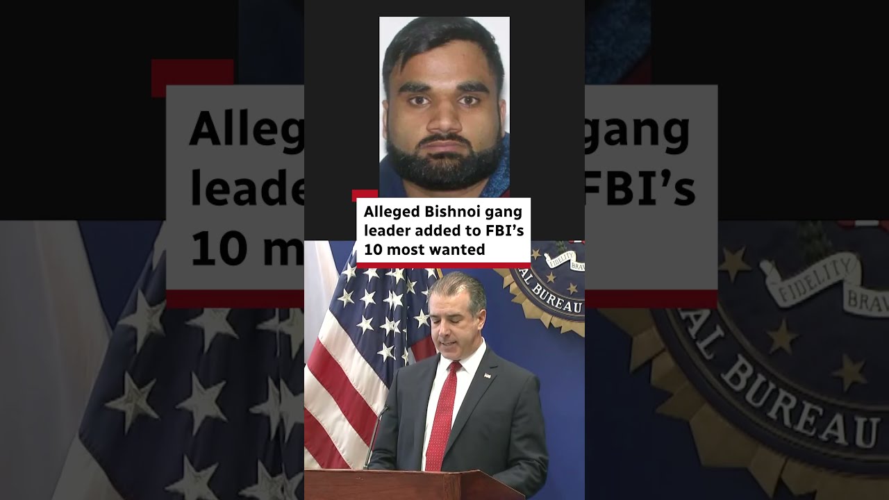 Alleged Bishnoi gang leader added to FBI's 10 most wanted