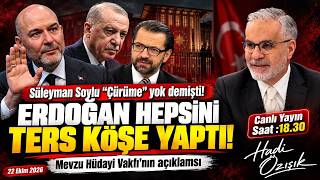 Süleyman Soylu "Çürüme Yok" Demişti! Erdoğan Hepsini Ters Köşe Yaptı! (Hüdayi Vakfı Açıklaması)