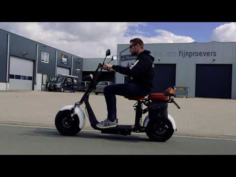 Introductie video Ecruiser X1 - De fat scooter met Batterylabs accu onder de elektrische scooters
