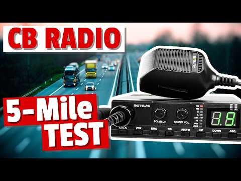 Easy CB Radio AND Antenna - FULL TEST - Retevis MB62