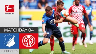 TSG Hoffenheim — 1. FSV Mainz 05 0-2 | Highlights | Matchday 4 – Bundesliga 2021/22