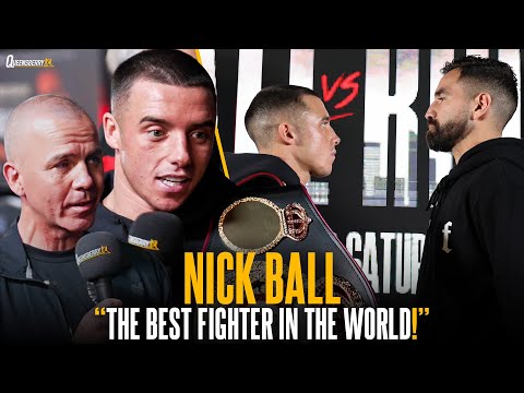 “Nick’s the best fighter IN THE WORLD!” Paul Stevenson heaps praise on World Champion Nick Ball 🥊