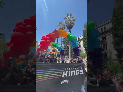 Attending the Sacramento PRIDE March! ️‍ video clip
