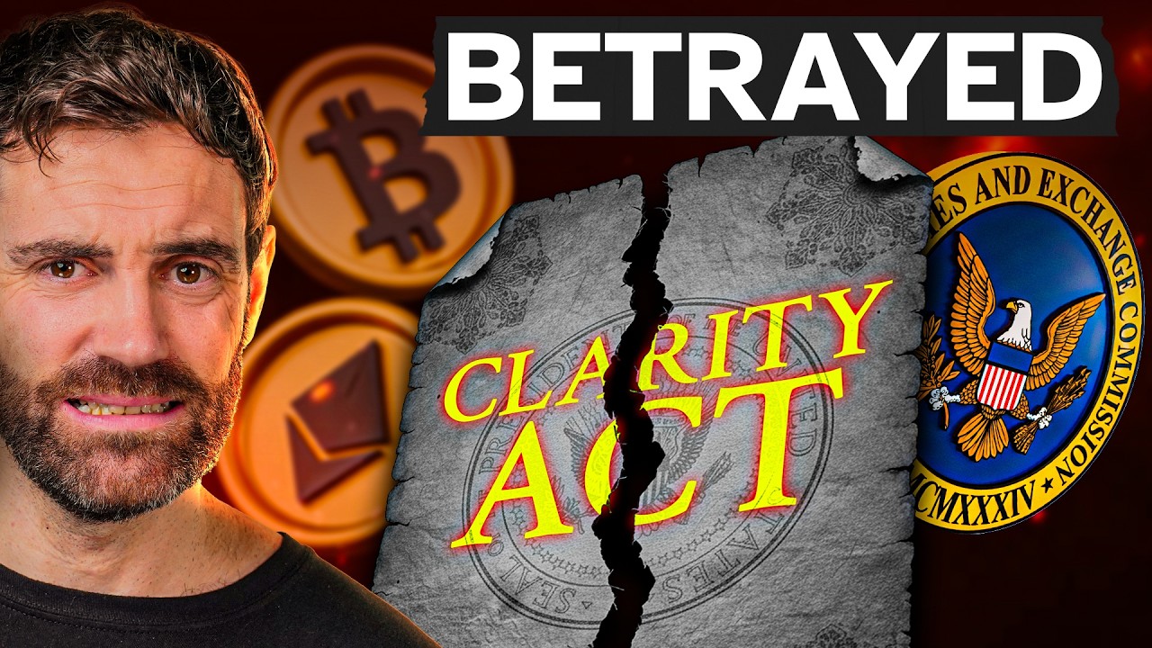 Crypto BETRAYAL!! Coinbase KILLS The CLARITY Act!!