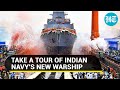  Indian Navy Welcomes the Majestic INS Vindhyagiri!
