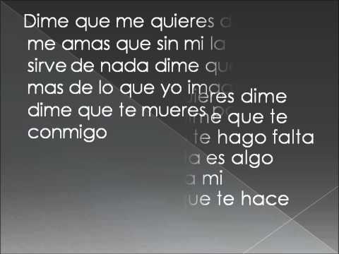Dime Que Me Quieres- Banda El Recodo (Con Letra)