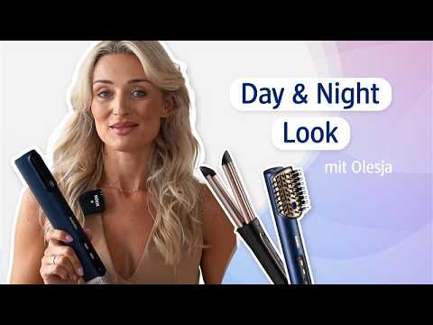 Day & Night Look mit Olesja und dem BaByliss Air Wand 🫶