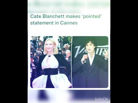 Cate Blanchett makes ‘pointed’ statement in Cannes
